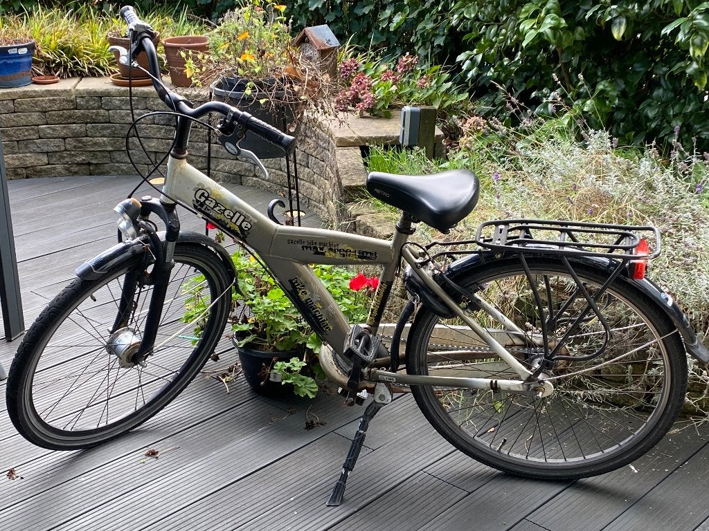 Gazelle Bike Machine 26 inch kinderfiets, Terugtraprem, Gebruikt, Handrem, Gazelle