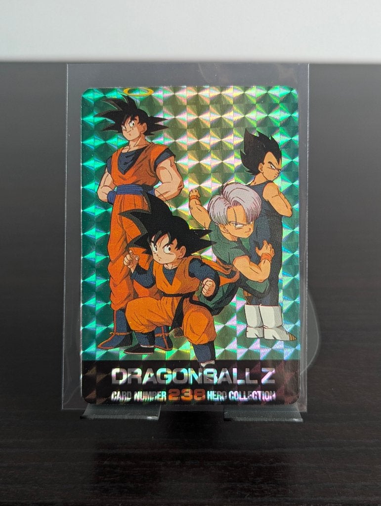 Dragonball Z - 238 - Hero Collection - 2001 - Foil Kaart, Hobby en Vrije tijd, Ophalen of Verzenden, Zo goed als nieuw, Losse kaart