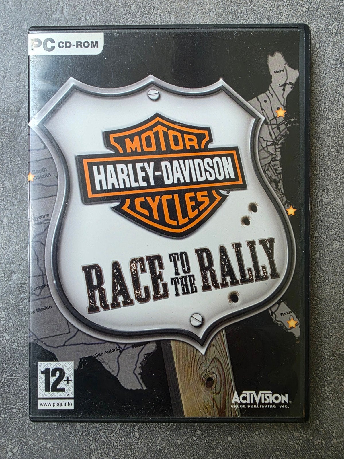 Pc game Harley Davidson race to the rally

Game in een goede, 1 speler, Racen en Vliegen, Ophalen of Verzenden, Zo goed als nieuw