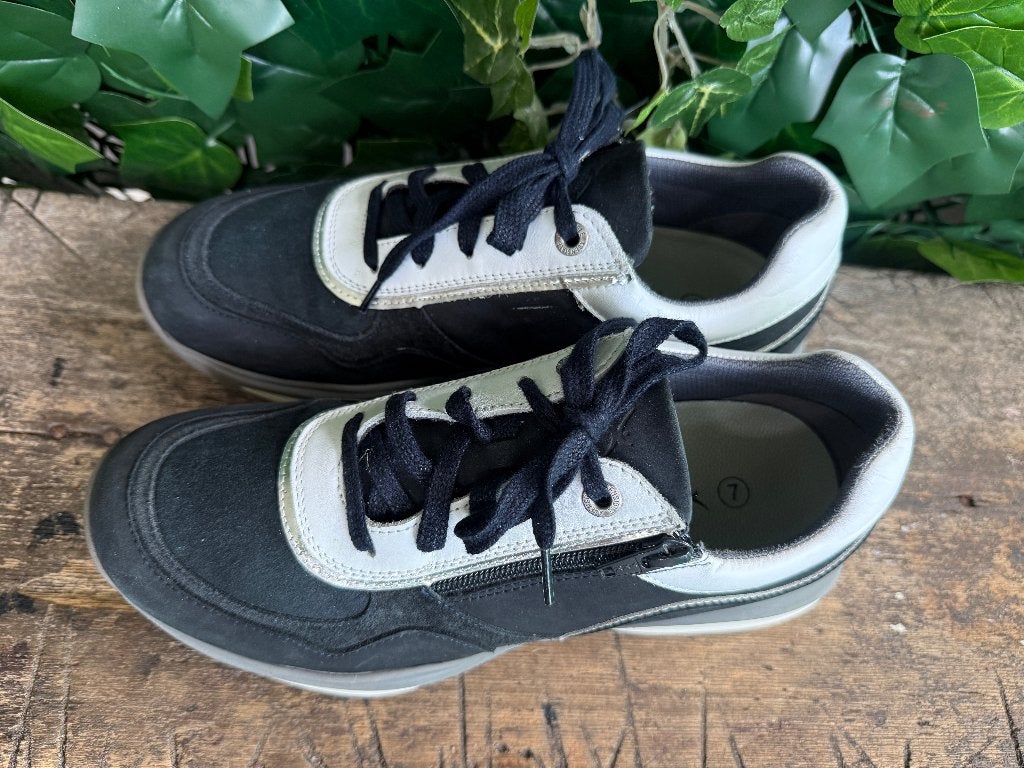 zo goed als nieuw sneakers Xsensible maat 40,5 (wijdte H), Blauw, Ophalen of Verzenden, Xsensible, Xsensible