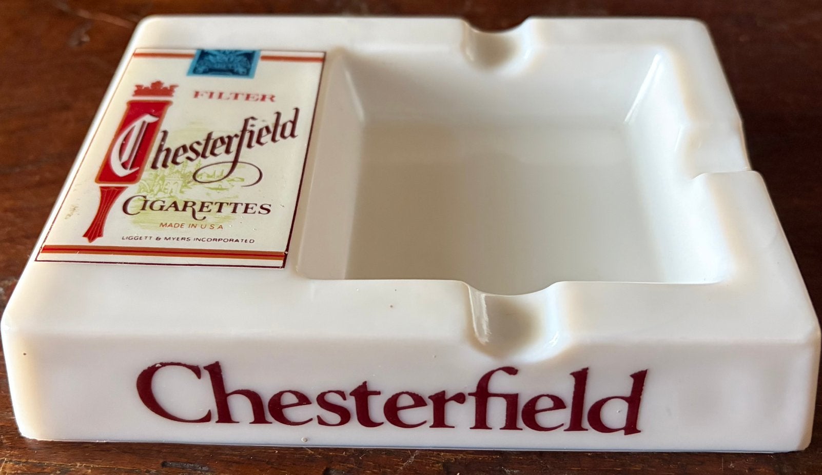 Chesterfield asbak, Verzamelen, Ophalen of Verzenden, Zo goed als nieuw, Asbak