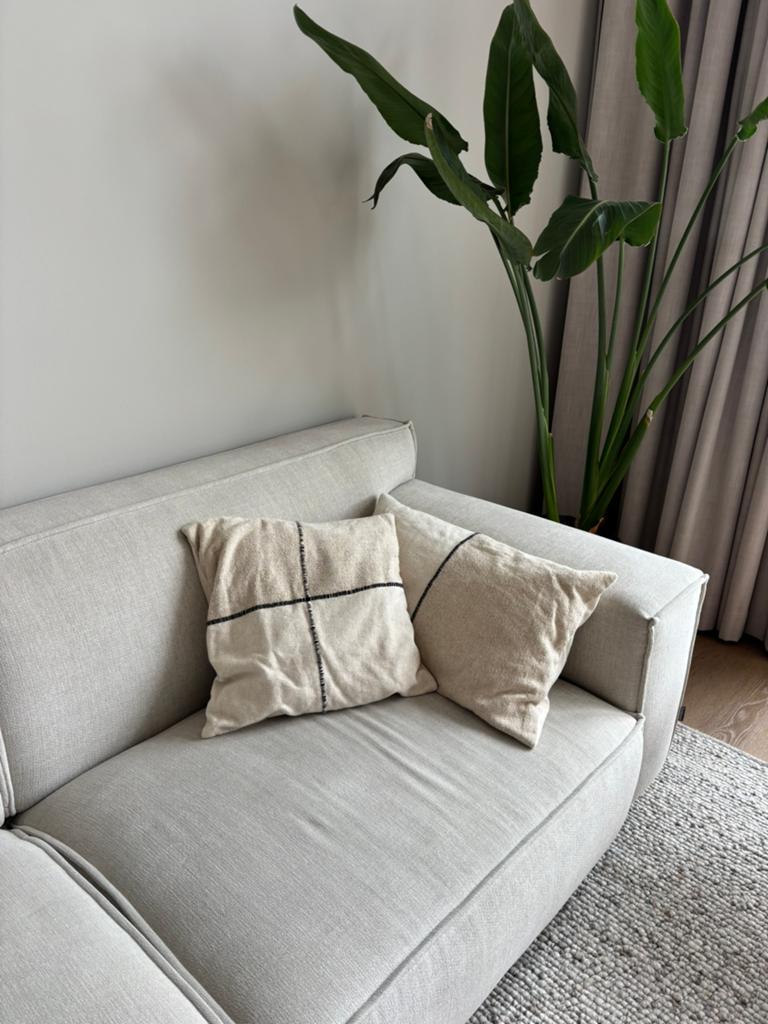 Zara home set kussens vierkant en rechthoekig, Huis en Inrichting, Woonaccessoires | Kussens, Ophalen of Verzenden, Zo goed als nieuw