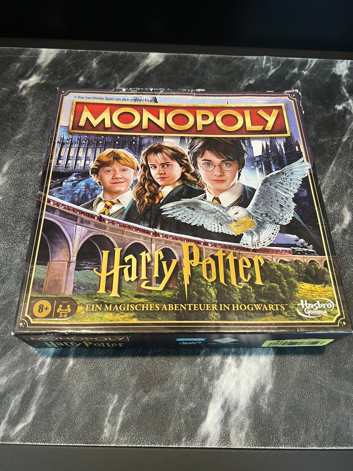 Nieuw Harry Potter Monopoly (duitstalig), Ophalen of Verzenden, Zo goed als nieuw, Actiefiguurtje