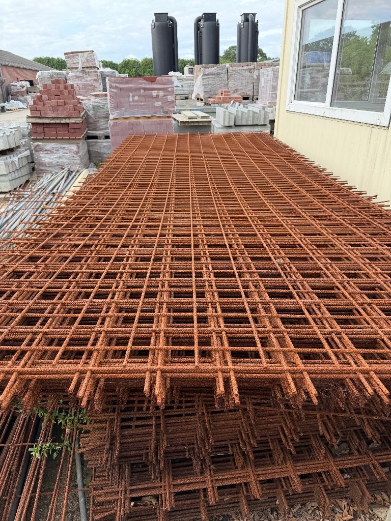 Betonmatten 5m x 2m, 120 stuks, Ophalen, Gebruikt, IJzer
