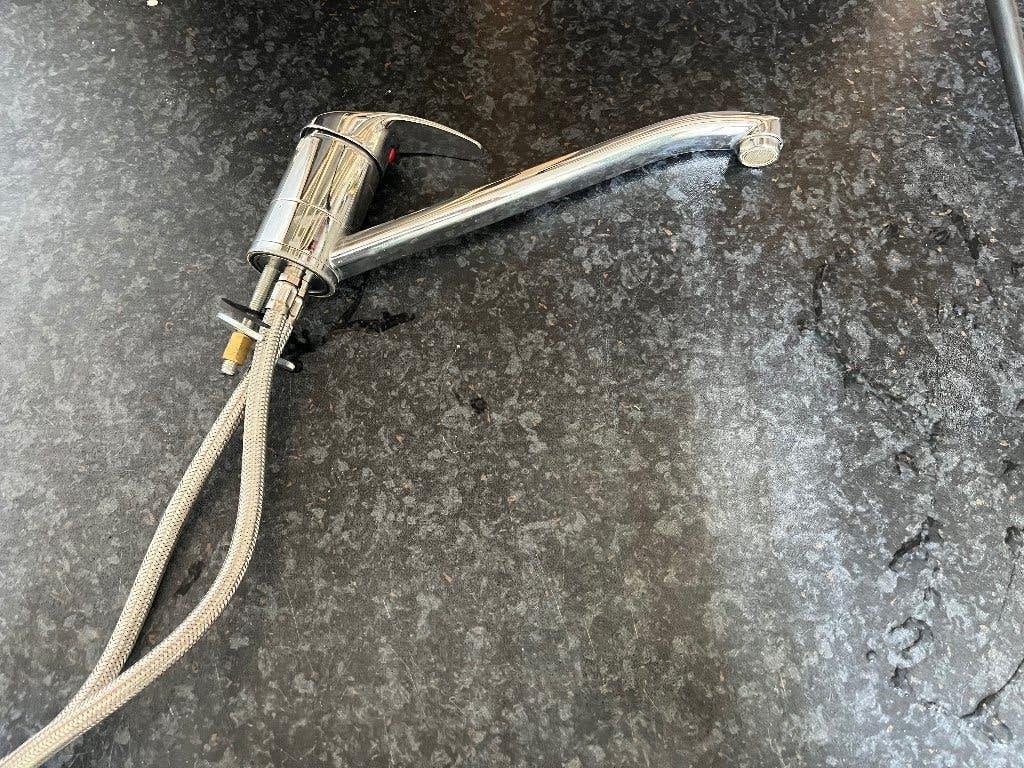 PLIEGER keuken kraan, Ophalen of Verzenden, Gebruikt, Chroom, Kraan