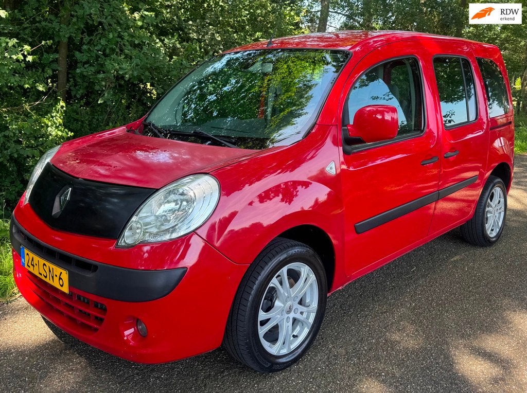 Renault Kangoo Family 1.6-16V Expression 2010 NAP AIRCO CRUI, Auto's, Gebruikt, 4 cilinders, Origineel Nederlands, Handgeschakeld