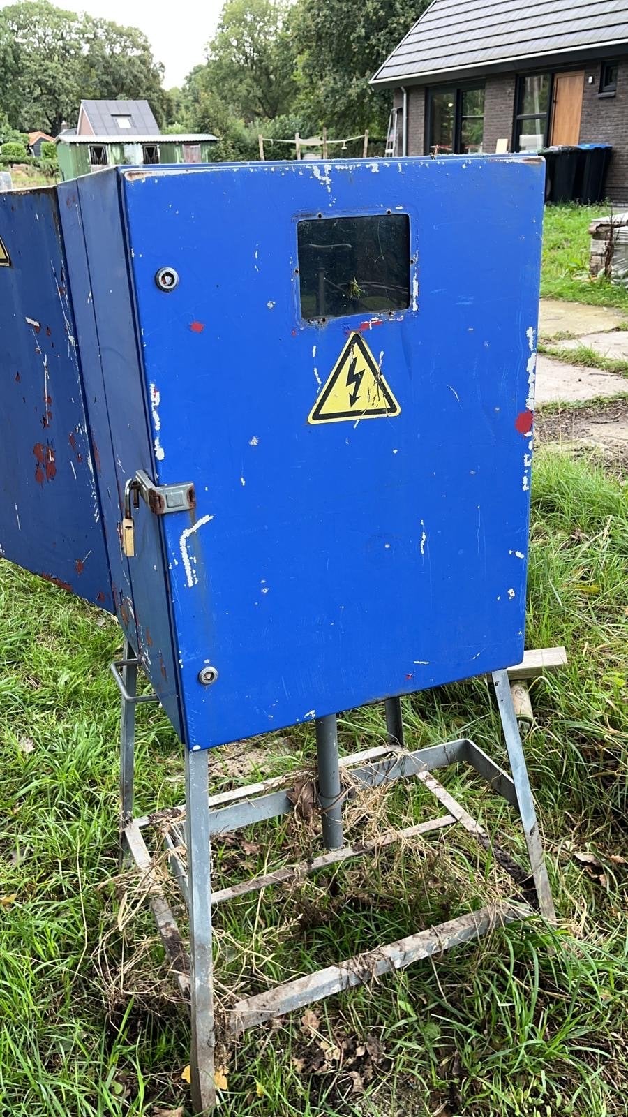 Bouwstroomkast met diverse aansluitingen, Ophalen, Gebruikt, Overige merken, Overige typen