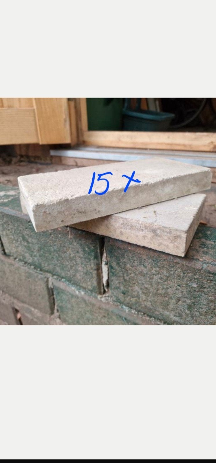 Gebruikte verschillende soorten stenen, Tuin en Terras, Ophalen, Gebruikt, Beton, Overige typen