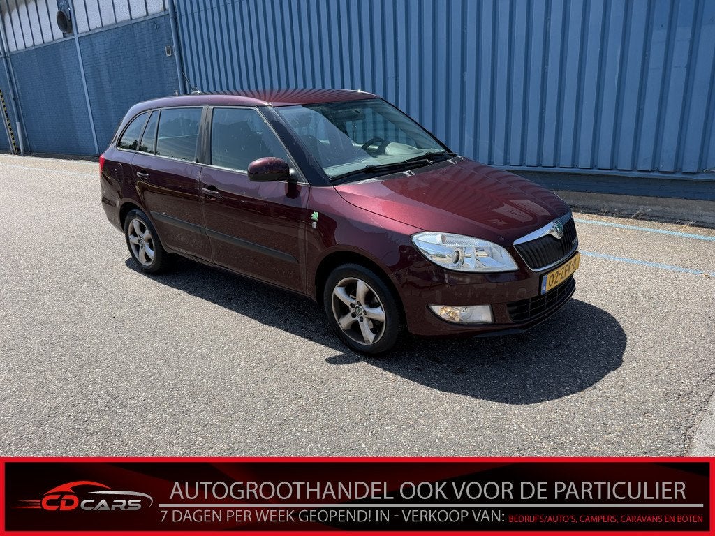 Skoda Fabia Combi 1.2 TDI Greenline Businessline Inruilauto, Auto's, Skoda, Voorwielaandrijving, Euro 5, Stof, 1199 cc
