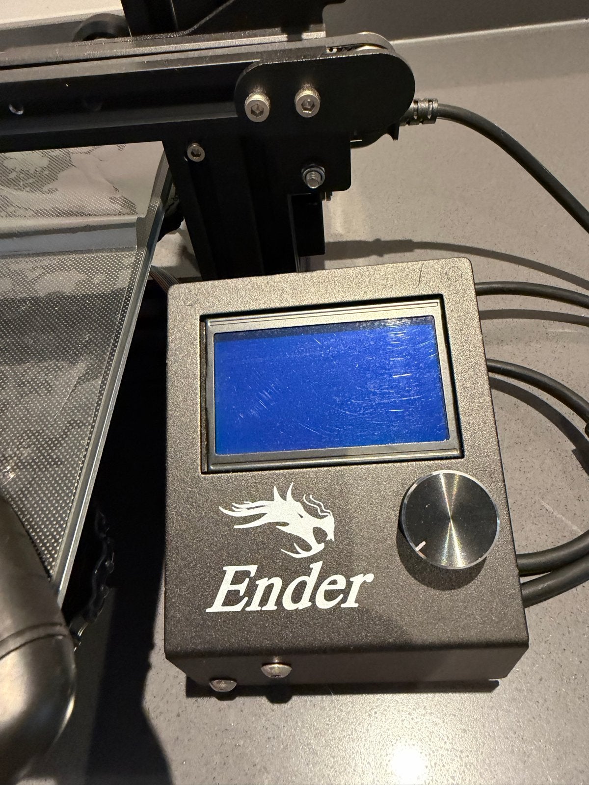 Creality Ender 3 V2 3D-printer met accessoires en filament, Ophalen, Gebruikt, Filament