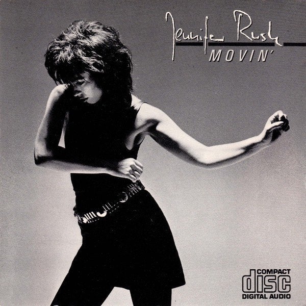 Jennifer rush – movin cd cdcbs 26710, Verzenden, Zo goed als nieuw, Poprock
