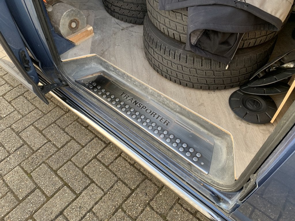 VW T6 Transporter instaplijsten, Niet ingevuld, Niet ingevuld, Niet ingevuld