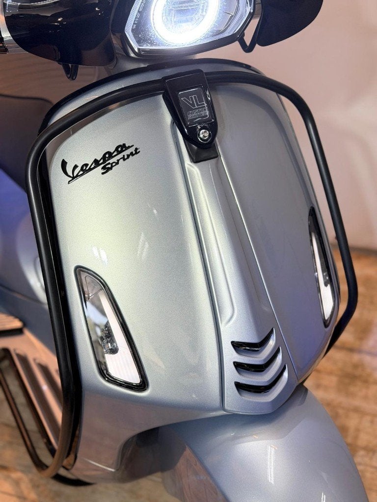Vespa Sprint 4t 2017 45km brom scooter (Pearl Grey Metallic), Gebruikt, Vespa S, Ophalen of Verzenden, 7005AM