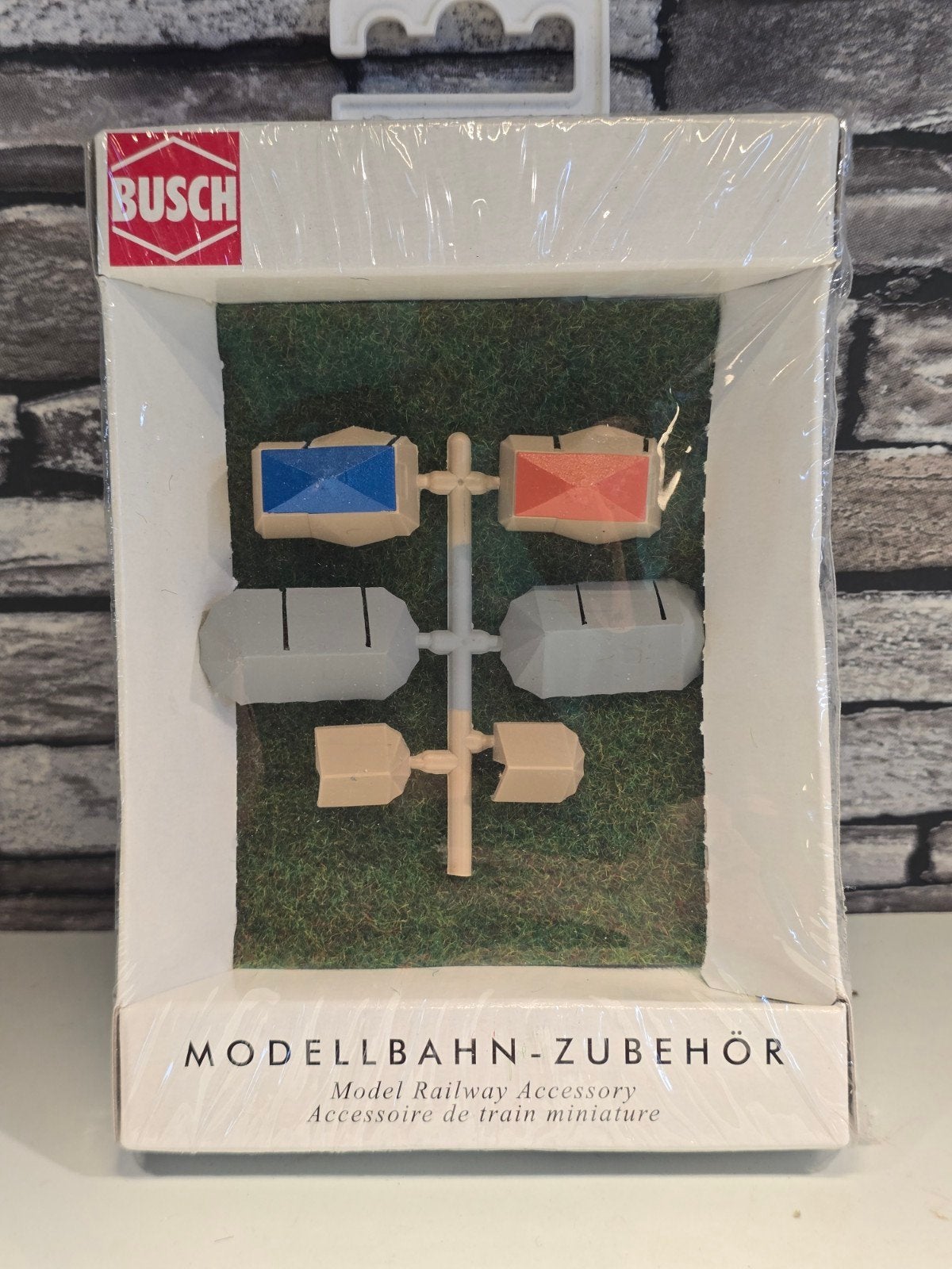 busch camping tenten N spoor trein 1:160, Overige merken, Gelijkstroom of Wisselstroom, Brug, Tunnel of Gebouw, Nieuw