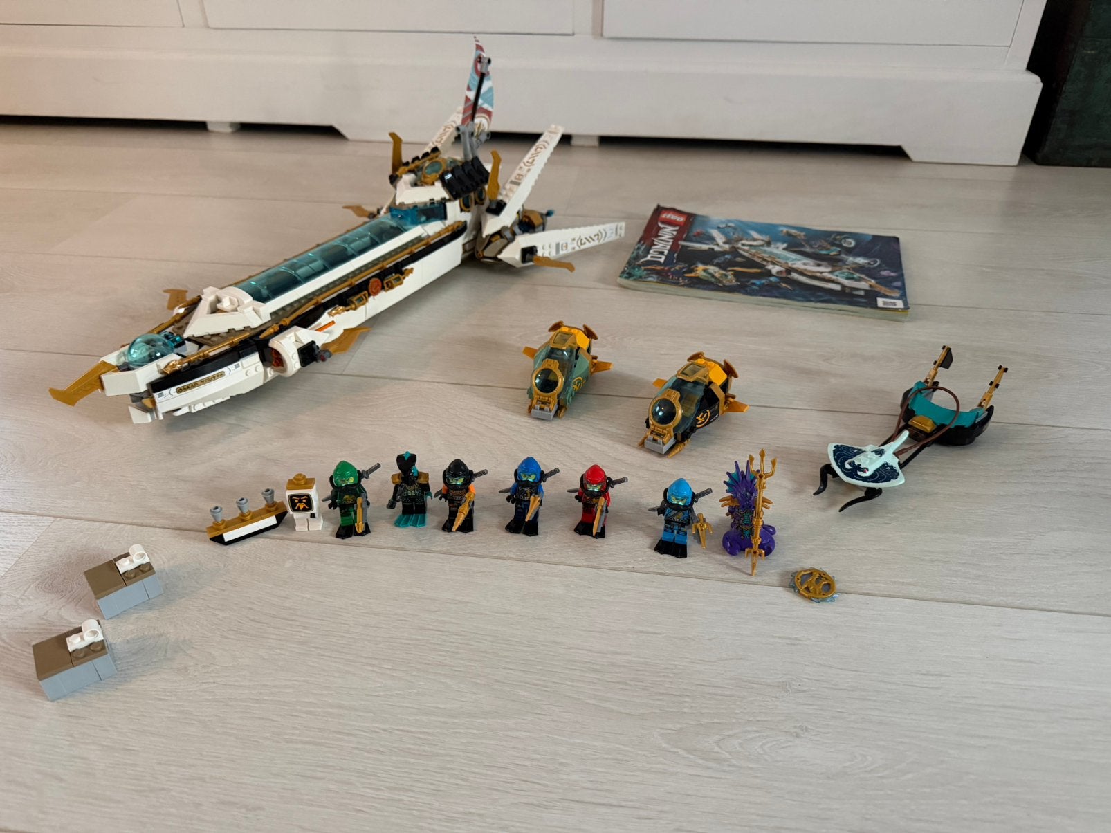 71756 lego ninjago hydrobounty, Kinderen en Baby's, Speelgoed | Duplo en Lego, Ophalen of Verzenden, Gebruikt