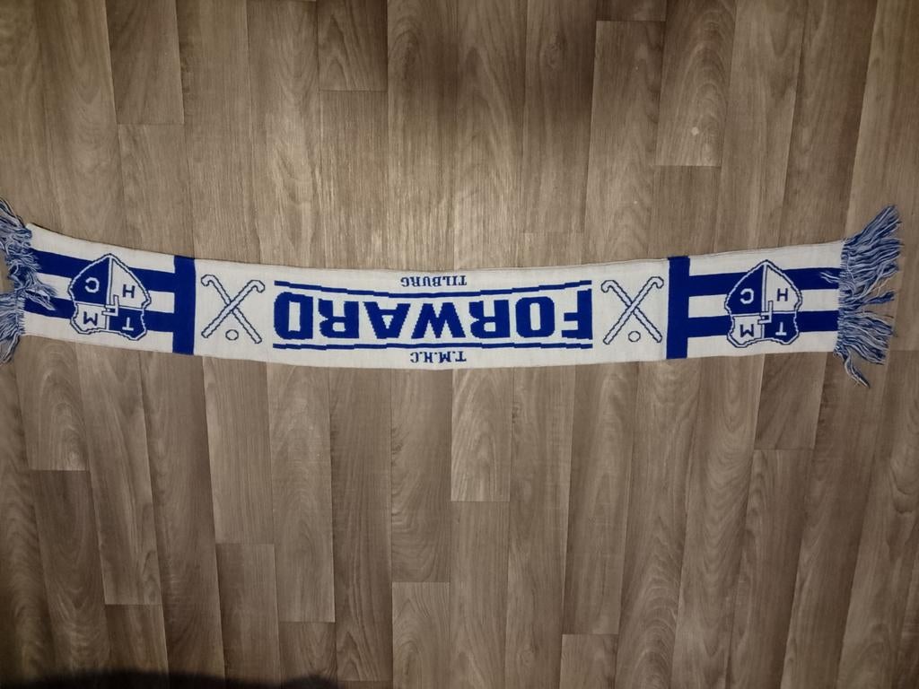 T.M.H.C. Forward Tilburg Sjaal - Hockey Fan Sjaal, Ophalen of Verzenden, Gebruikt, Overige typen