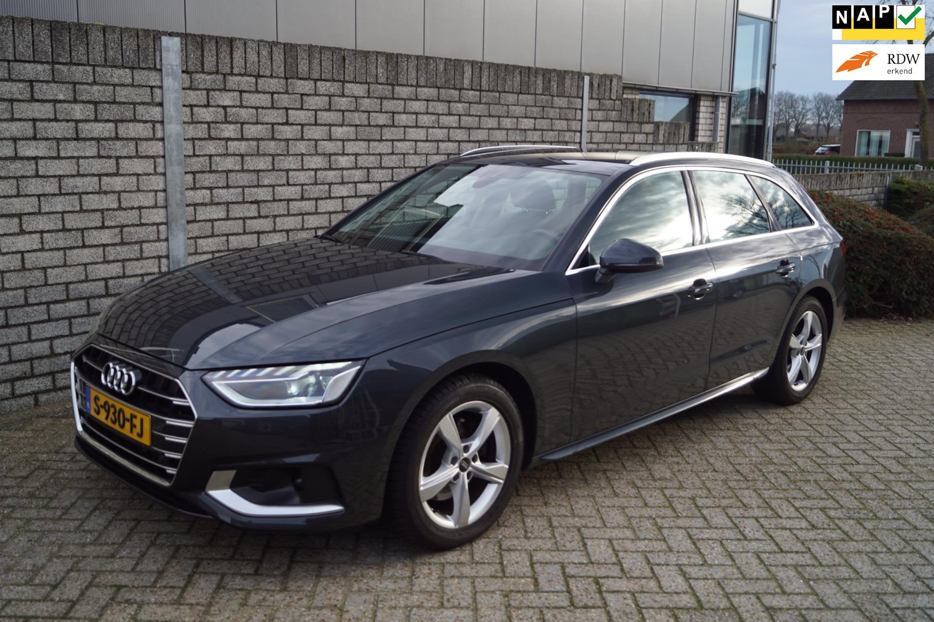 Audi A4 Avant 35 TFSI Advanced Edition Autom Sportst Navi Cl, Auto's, Stof, Gebruikt, 4 cilinders, A4