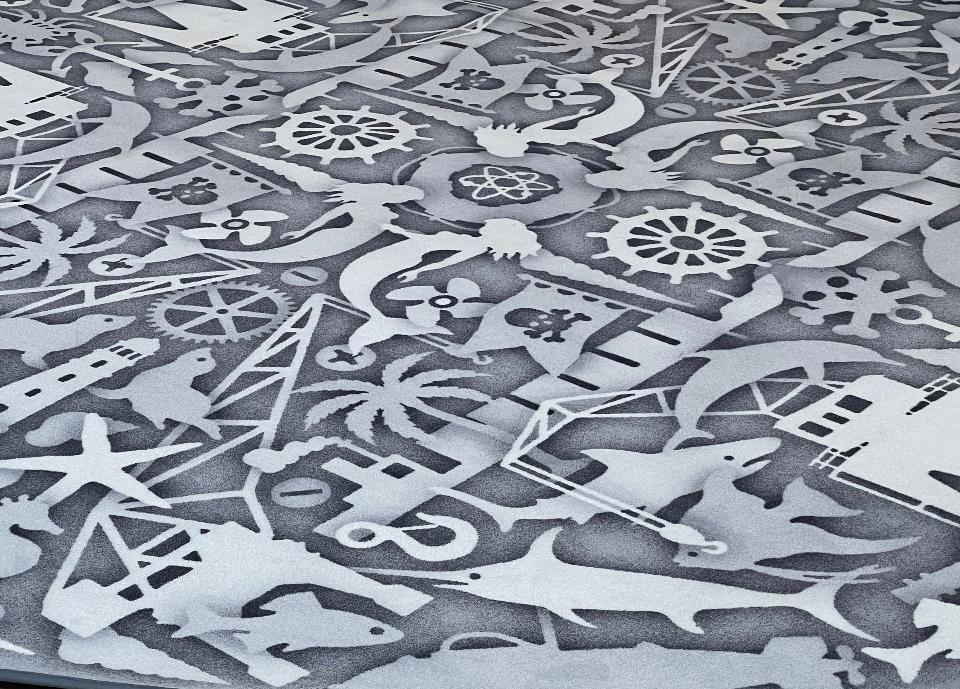 Moooi tapijt Firmship, Huis en Inrichting, Stoffering | Tapijten en Kleden, Ophalen
