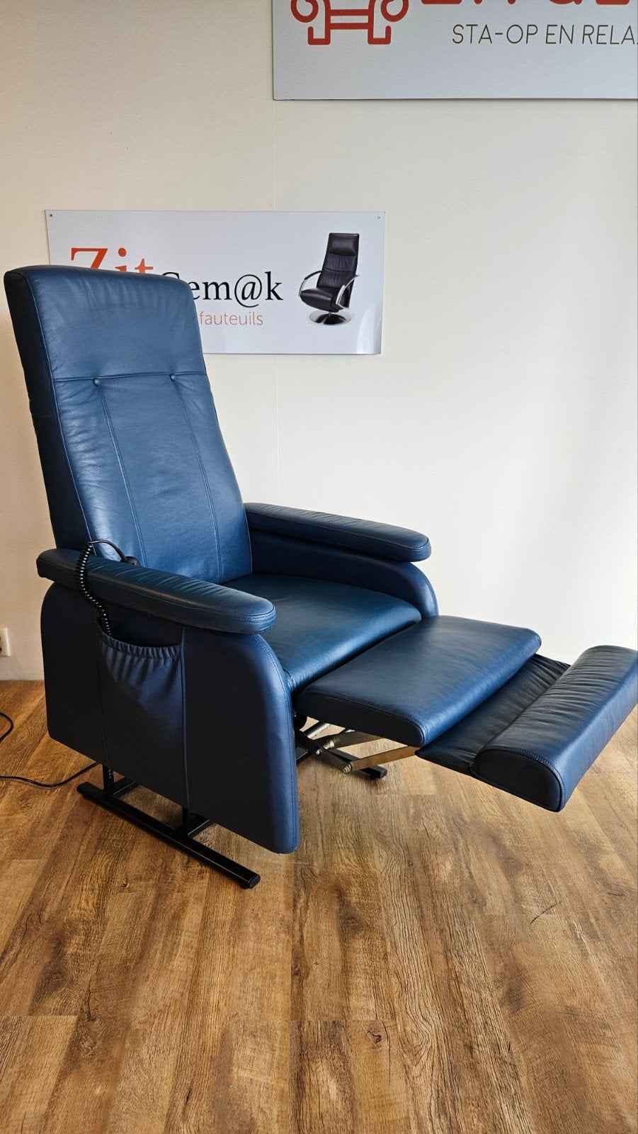 Doge sta op fauteuil xl voor lange mensen bij Zitgemak, Ophalen of Verzenden, Zo goed als nieuw, 75 tot 100 cm, 50 tot 75 cm