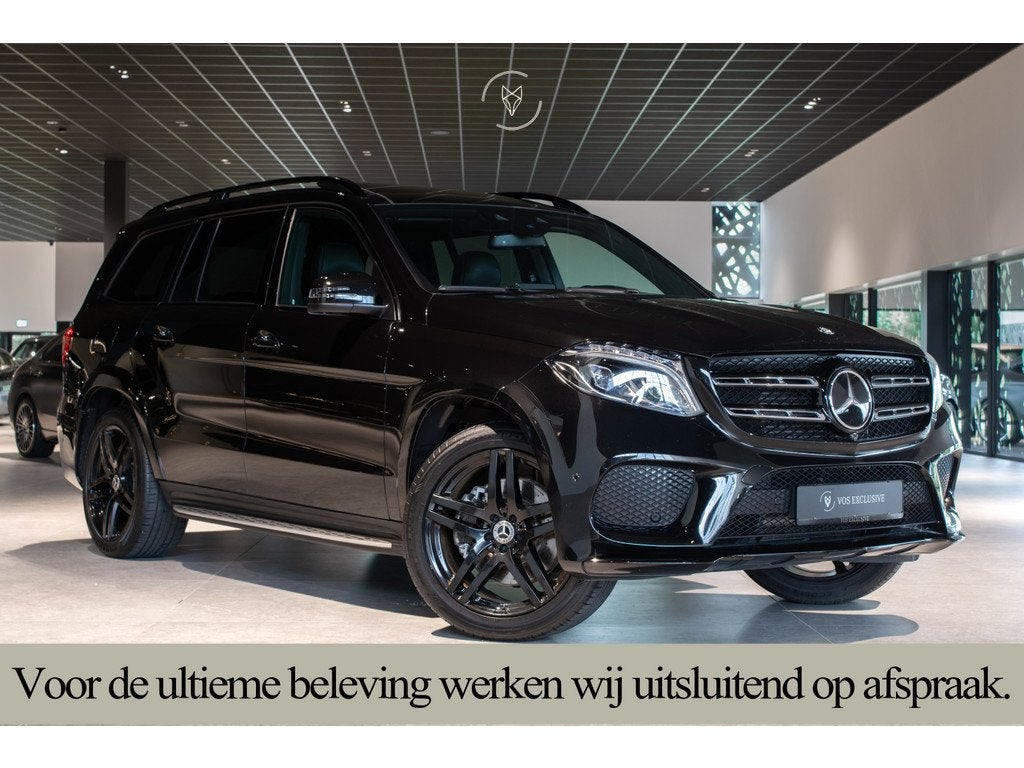 Mercedes-Benz GLS 350 d 4M AMG Night|7-Persoons|21''|ACC|Key, Auto's, Mercedes-Benz, Gebruikt, Euro 6, 7 stoelen, Leder