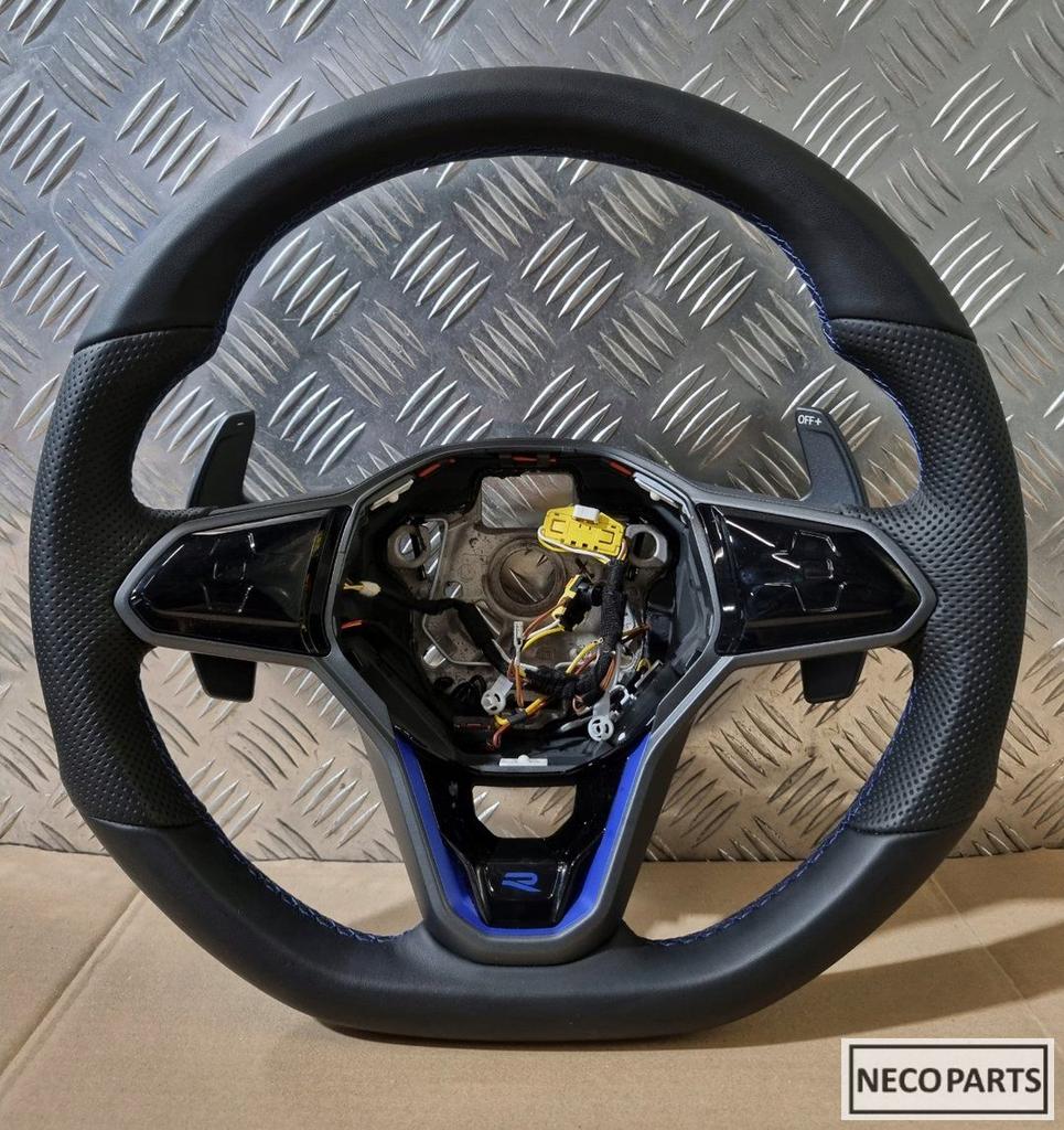 VW GOLF VIII R PAD STUURWIEL PERFECT ALLES LEVERBAAR !!, Gebruikt, -, Volkswagen, -