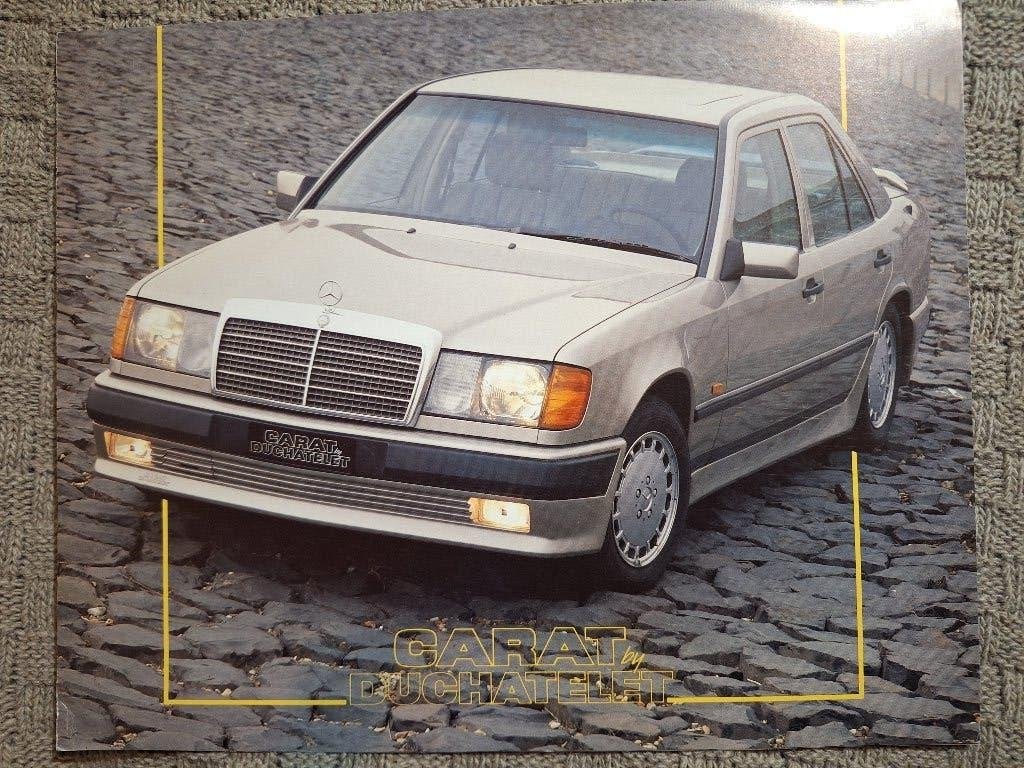 Mercedes E klasse W124 Carat by Duchatelet, Ophalen of Verzenden, Zo goed als nieuw, Mercedes