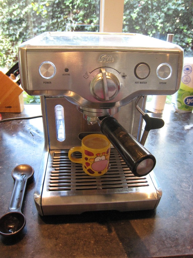 t.e.a.b. espressomachine Solis Barista type 110, Ophalen, Gebruikt, Espresso apparaat, 10 kopjes of meer