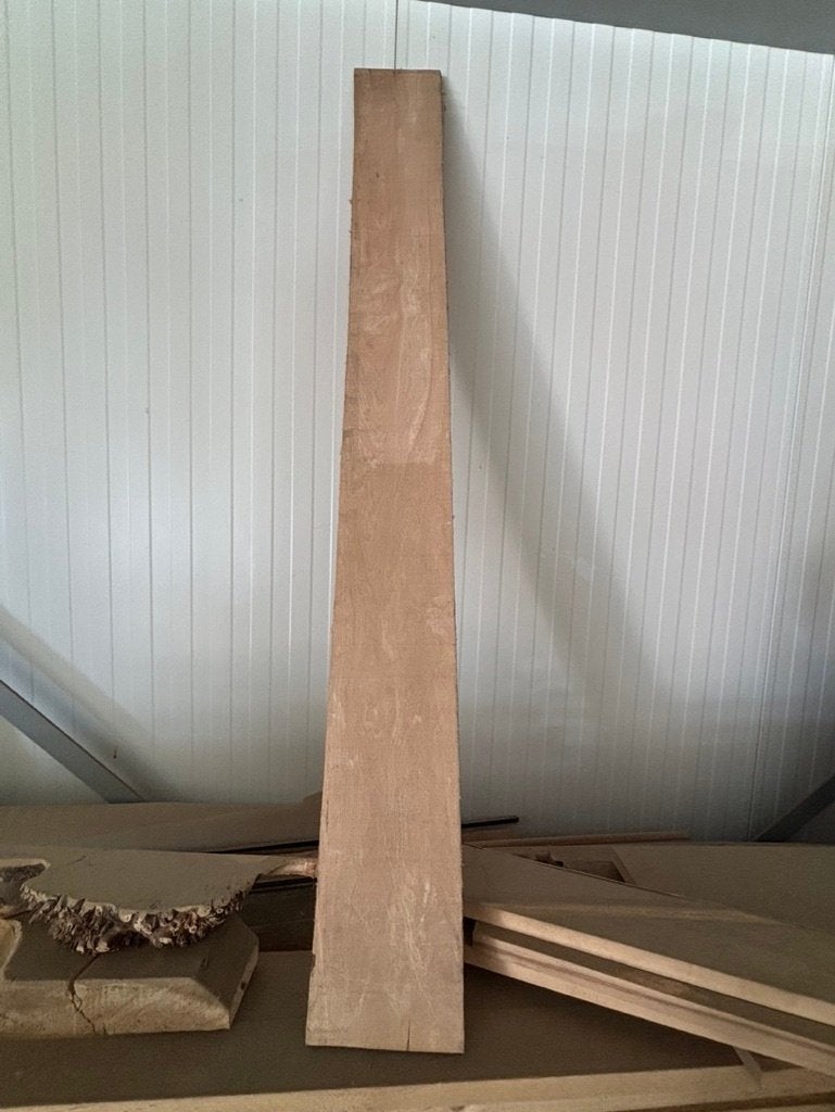 hout, Ophalen, Minder dan 25 mm, Nieuw, Plank