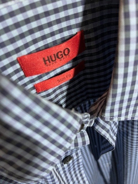 Overhemd Hugo Boss mt S (7), Kleding | Heren, Overhemden, Halswijdte 38 (S) of kleiner, Zo goed als nieuw, Hugo Boss, Verzenden