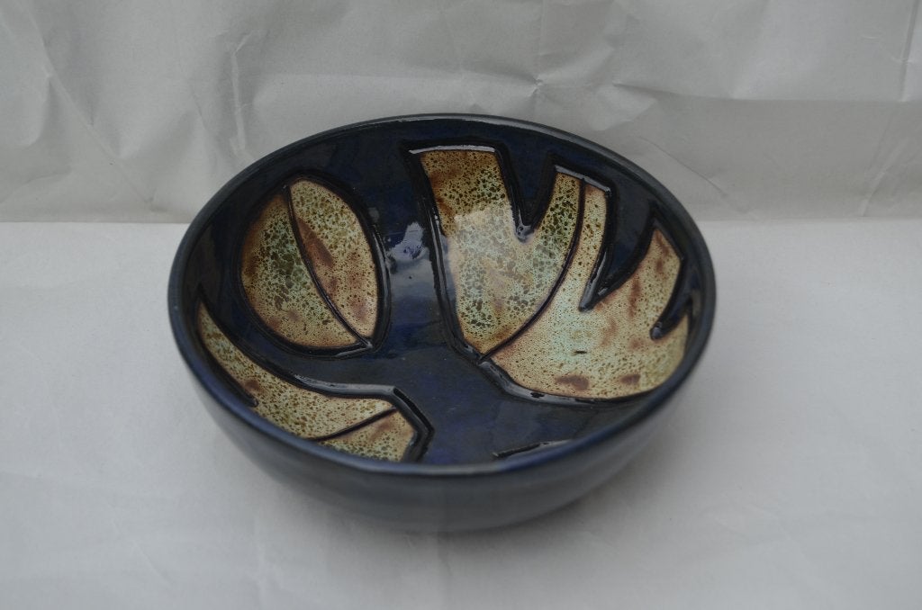 Henk Potters Keramiek Blauw schaaltje, Ophalen of Verzenden