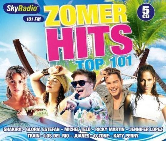 Zomer Hits Top 101 - Div. Artists (Top 2000) 5CD NWST./ORIG., Ophalen of Verzenden, Zo goed als nieuw, Pop, Verzamelalbum