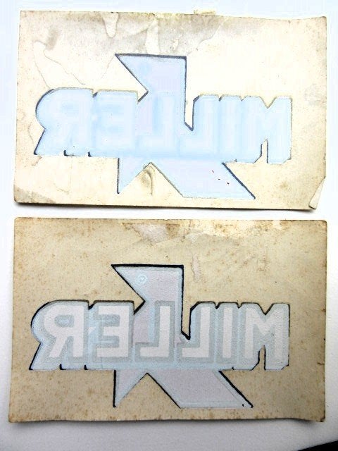 Transfer stickers motorfiets - Miller sticker motor, Fietsen en Brommers, Ophalen of Verzenden, Nieuw, Overige typen