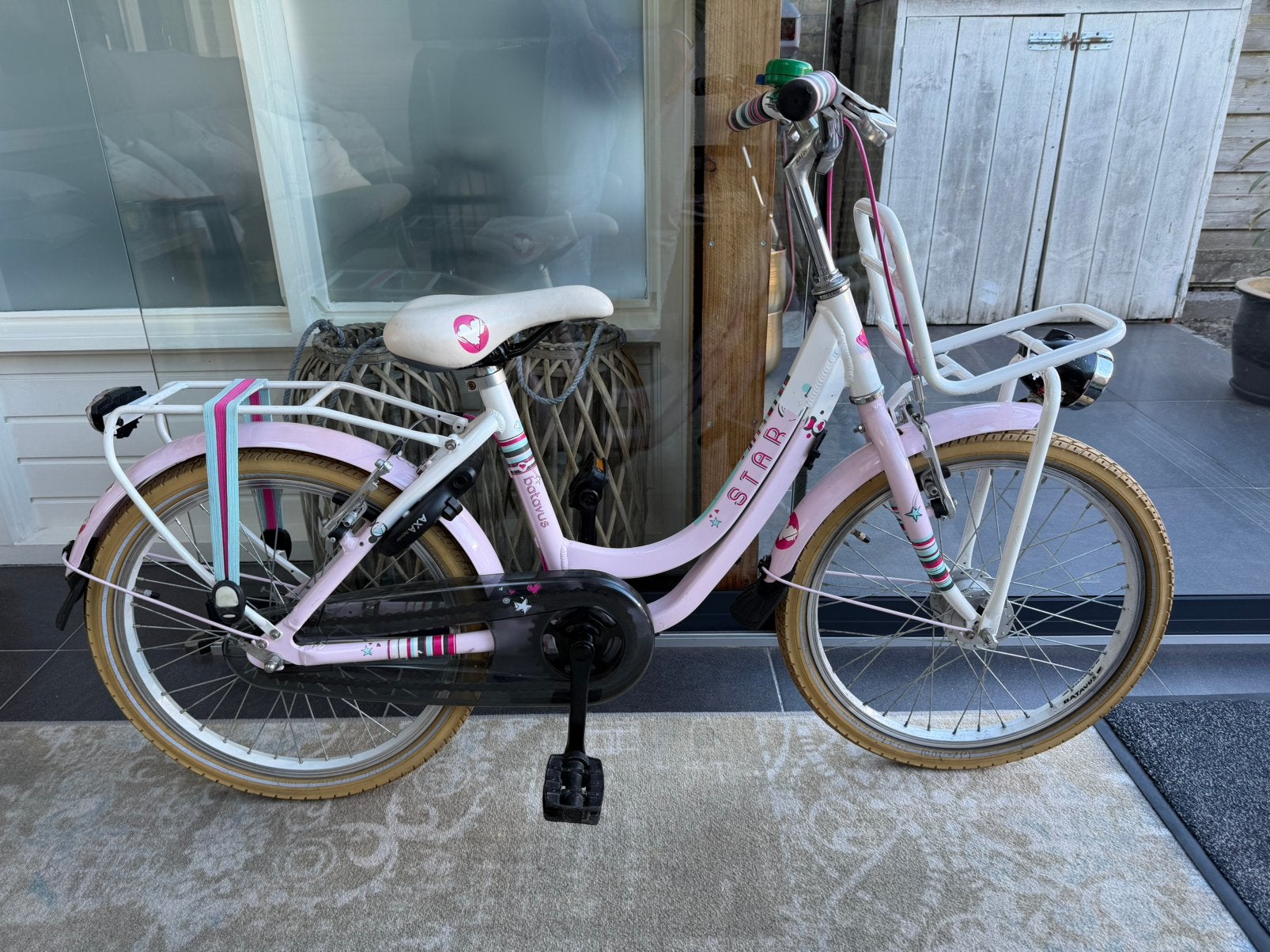 Batavus Star Meisjefiets 20 inch, Ophalen, Gebruikt, 20 inch, Handrem