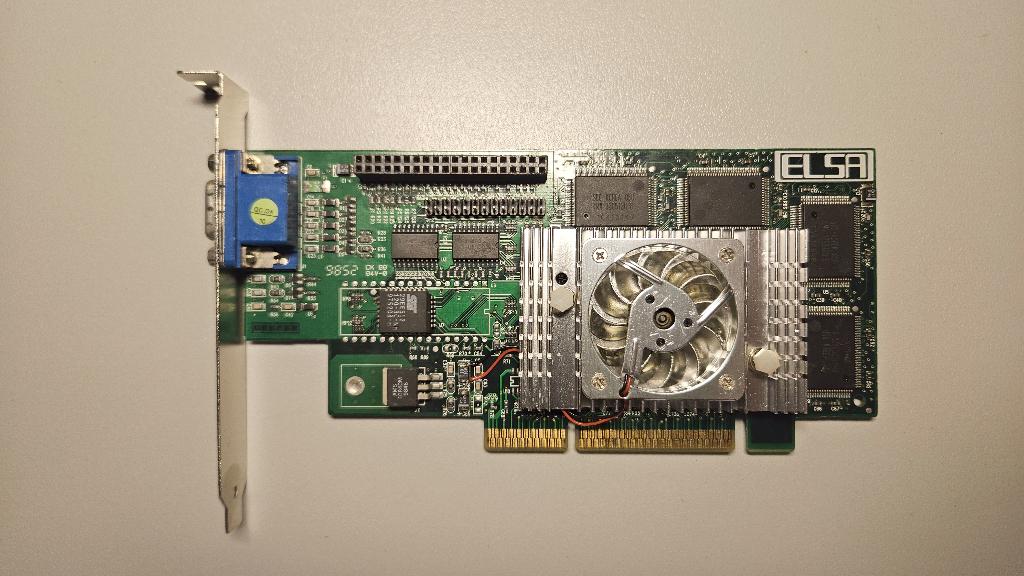3Dfx Voodoo Banshee (ELSA Victory II), Computers en Software, Vintage Computers, Ophalen of Verzenden, 3Dfx