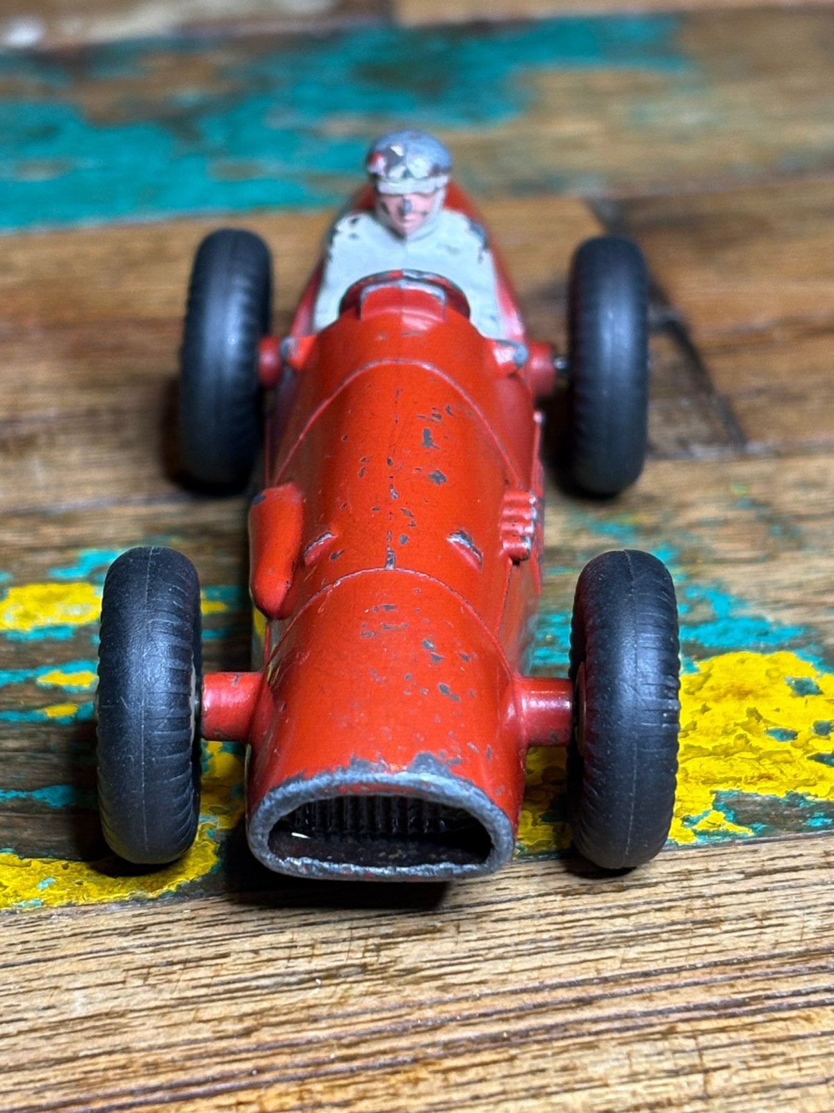 Dinky Toys France 23J Ferrari nr. 33 – origineel, Ophalen of Verzenden, Gebruikt, Auto, Dinky Toys