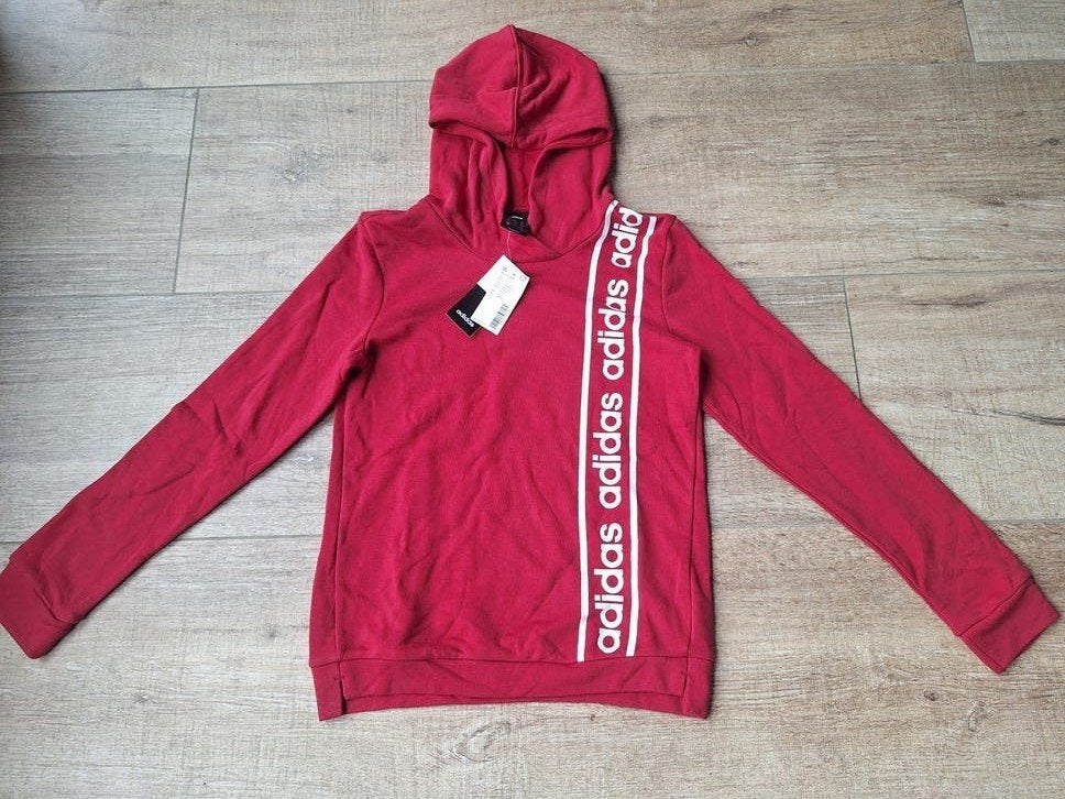 Adidas Cropped Hoodie Rood - Maat S, Ophalen, Adidas, Nieuw, Maat 36 (S)