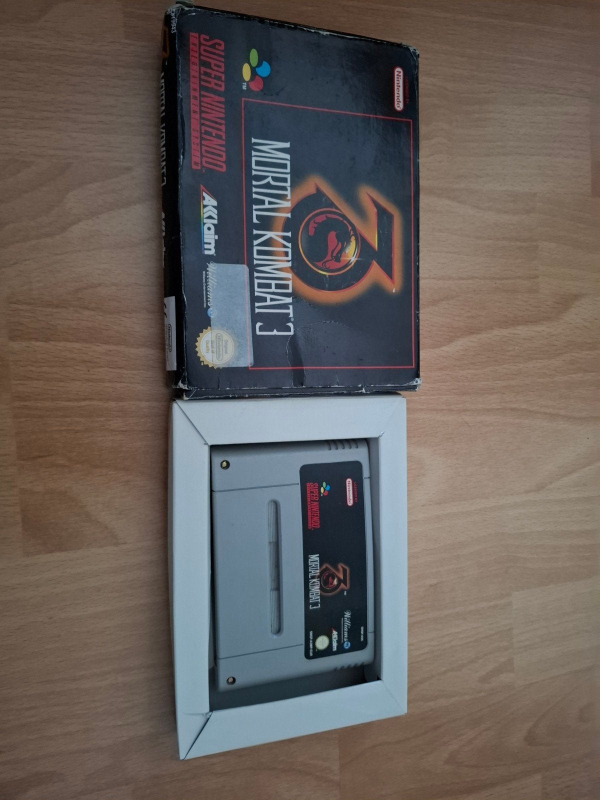Mortal Kombat 3 Super Nintendo SNES Compleet in Doos, Spelcomputers en Games, Vechten, 2 spelers, Ophalen of Verzenden, Zo goed als nieuw