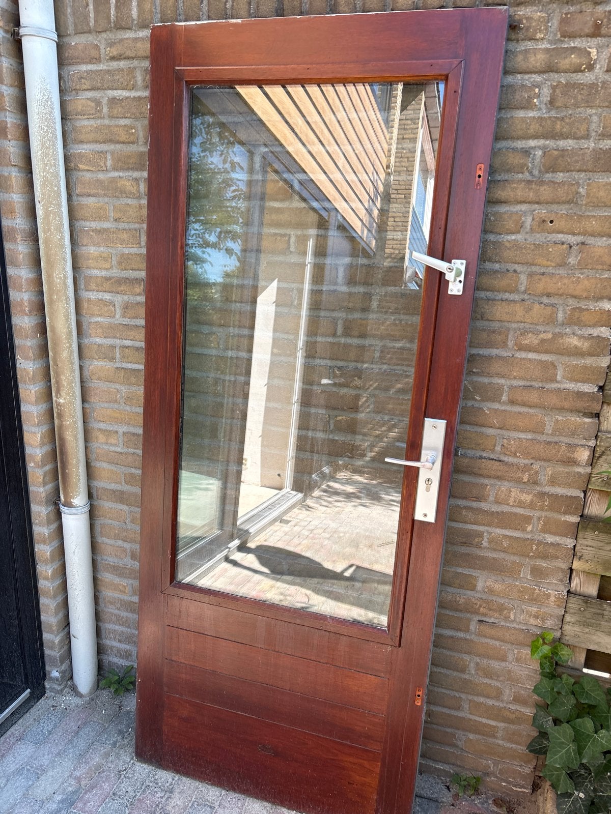 Hardhouten achterdeur., Doe-het-zelf en Verbouw, Ophalen