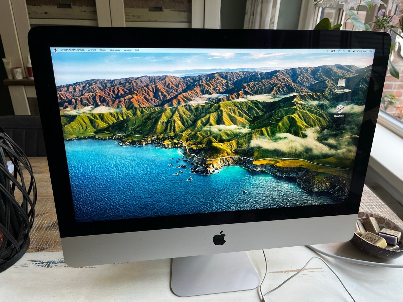 Apple iMac Retina 4K, 21.5-inch, 2017 - 8GB RAM, 1TB HDD, Computers en Software, Ophalen, Gebruikt, 2 tot 3 Ghz, IMac