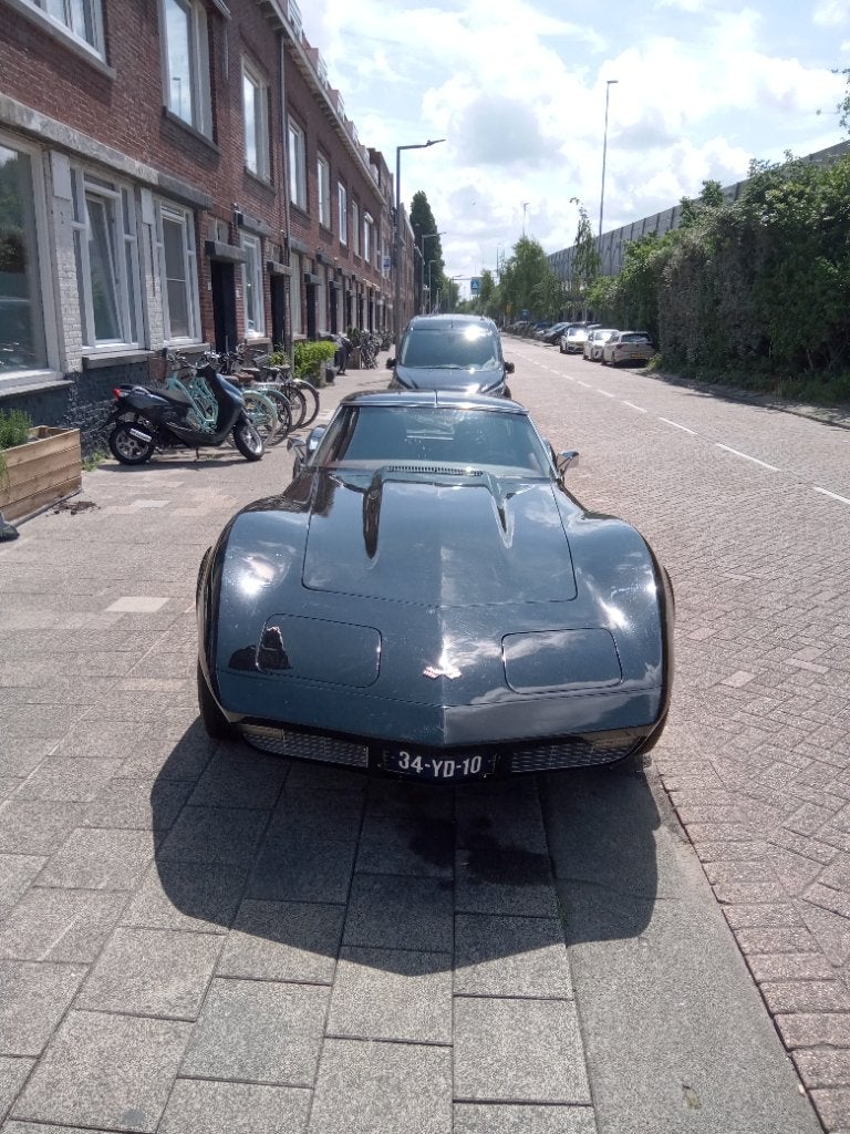 Chevrolet Corvette C3 – 1974 – 6.2L V8 (360 pk), Auto's, Automaat, Zwart, 6200 cc, 373 pk