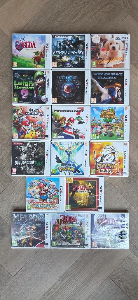 3DS Games (Metal Gear Solid, Pokemon, Zelda, Mario, Luigi), Spelcomputers en Games, Games | Nintendo 2DS en 3DS, Avontuur en Actie