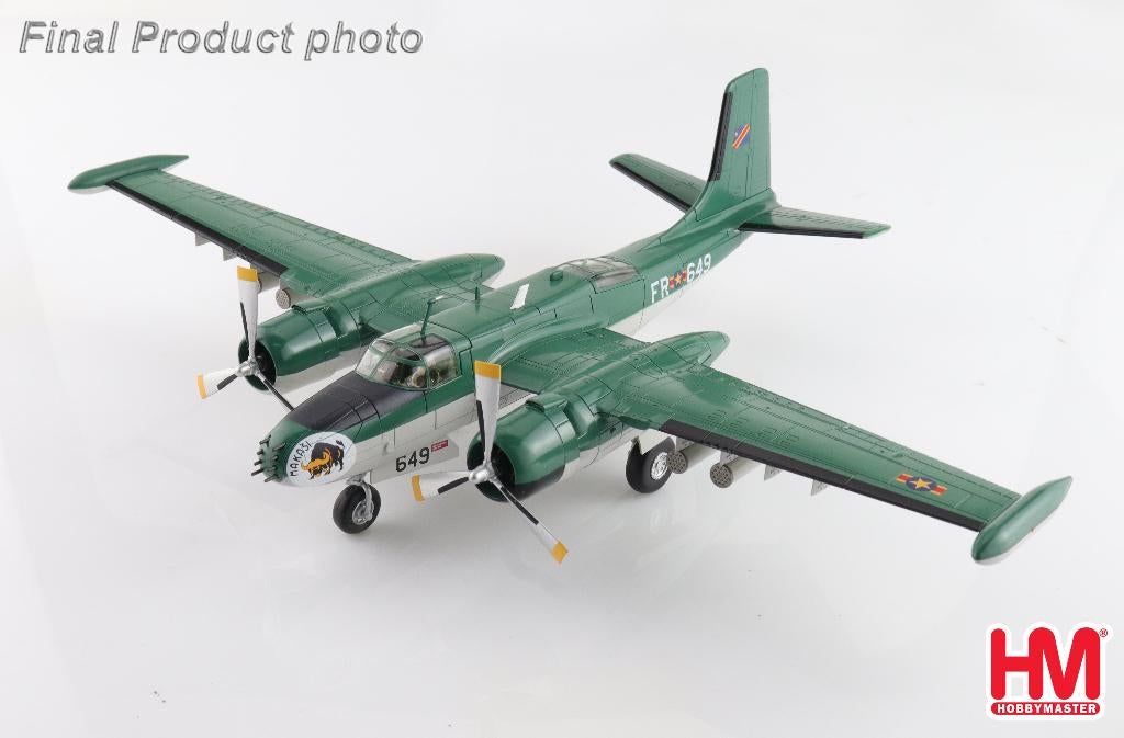 Douglas B-26K Invader Congolese Air Force HobbyMaster HA3228, Verzenden, Nieuw, Military-Models VJ Mendelssohnstraße 29 info@military-models-vj.de