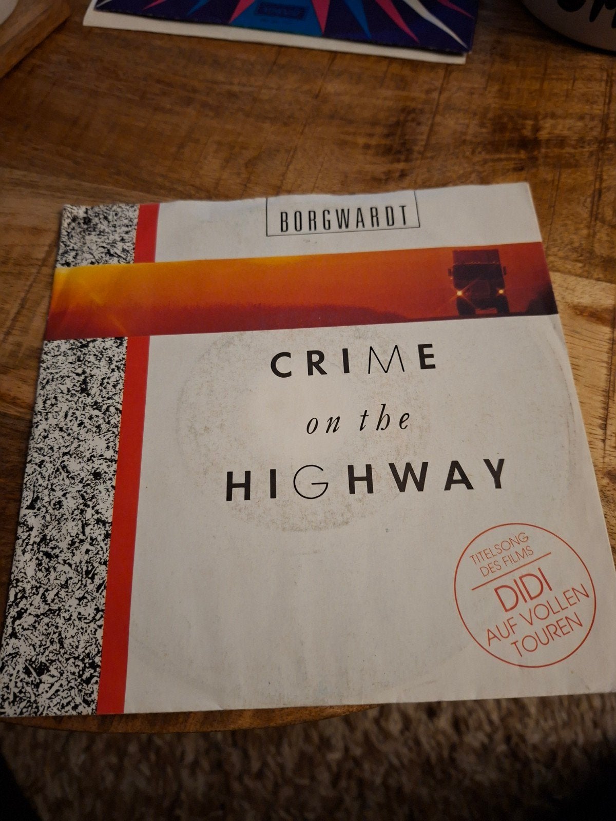 borgwardt / crime on the highway, Cd's en Dvd's, Ophalen of Verzenden, Zo goed als nieuw, Pop