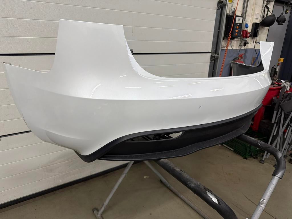 Achterbumper Tesla Model 3 Wit - Gebruikt, Ophalen, Gebruikt, Achterklep, La