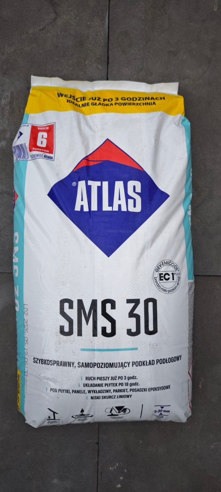 Atlas SMS 30 Egaline 25 kg - Nieuw - 3-30 mm, Ophalen, Overige materialen, Overige typen, Nieuw