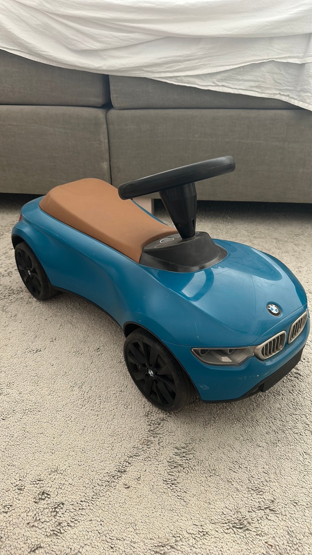 Loopauto bmw, Ophalen, Zo goed als nieuw