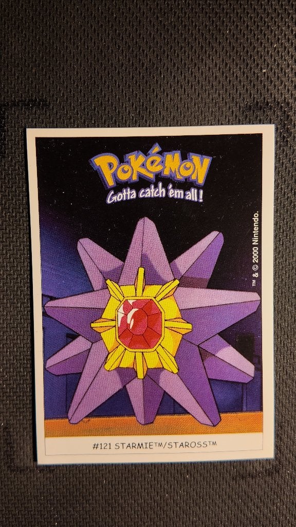 starmie 121 dunkin boomer | Pokemon kaart, Ophalen, Losse kaart