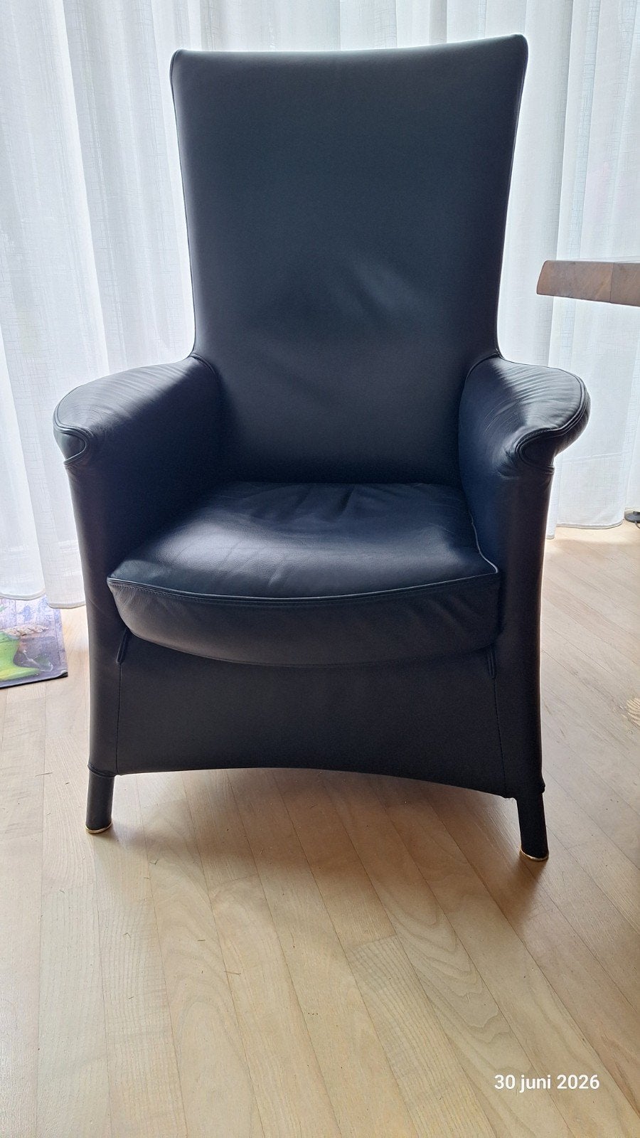 Wittmann Alta Highback fauteuil - Donkerblauw, Ophalen