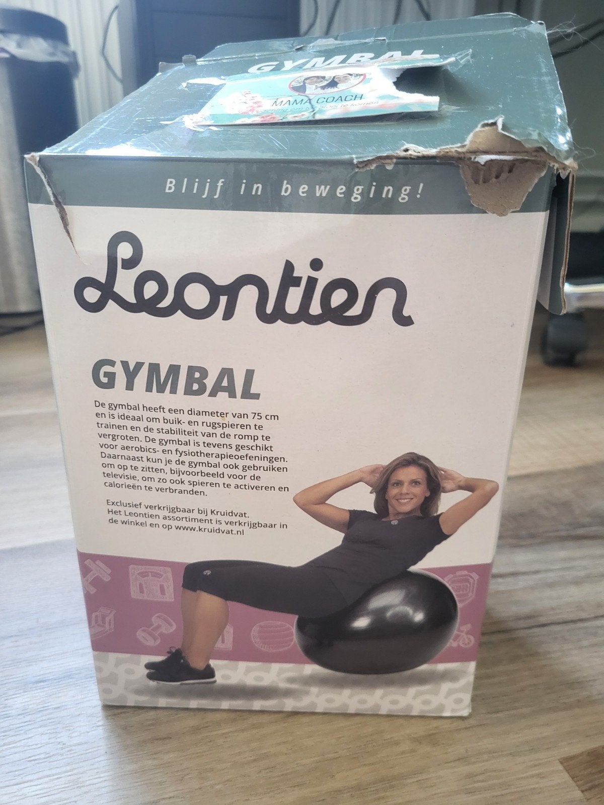 Bevalbal Gymbal - zwangerschap en bevalling, Ophalen of Verzenden, Gebruikt, Benen, Fitnessbal