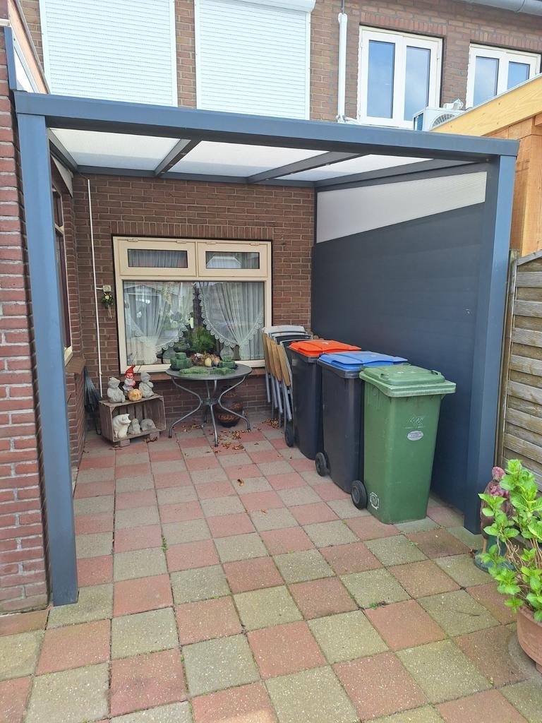 Mooie aluminium veranda met inbouw verlichting, Ophalen, Veranda